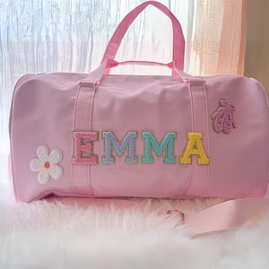 Personalized gift personalized bags custom duffle bag dance bag personalized duffel birthday gift personalized gift for kids image 1