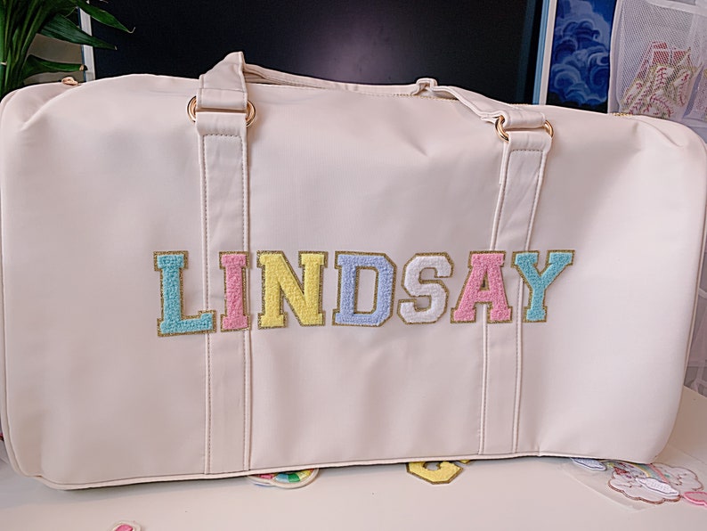 Personalized Duffel Bag Overnight Bags Custom Duffel Etsy