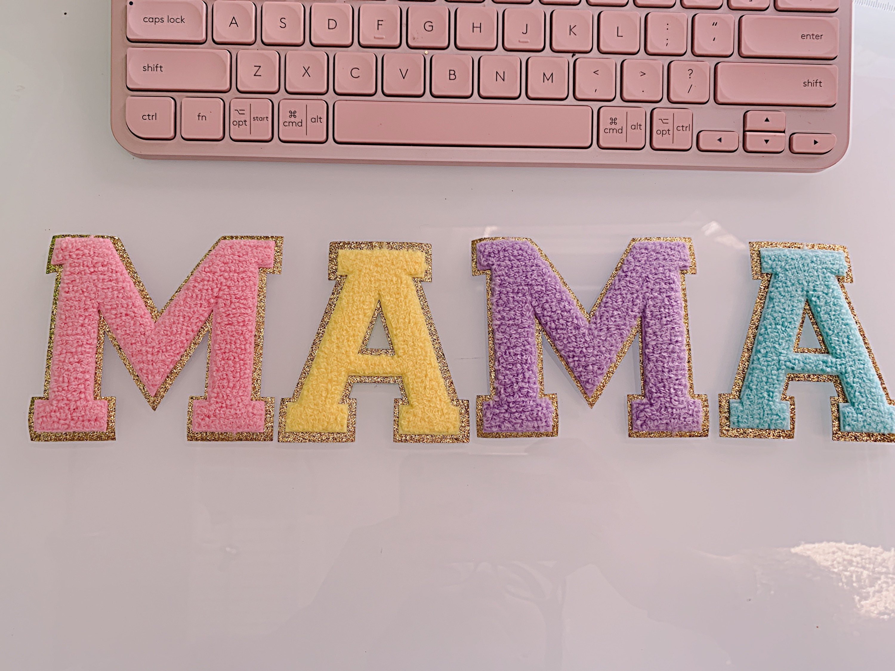 3 Inch Chenille Patch Chenille Letters Iron on Letters Etsy