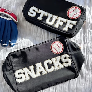Custom pencil box, snack bag, Personalized pouch, back to school gift, gift for kid, personalized pencil box, custom snack bag