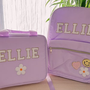 Regalo para niños Mochila personalizada para niños Mochila para niños Regreso a la escuela Mochila personalizada mochila personalizada regalo hecho a mano imagen 5