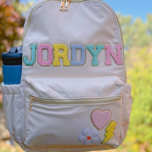 Sac à dos personnalisé pour enfants, cadeau personnalisé pour enfants, cadeaux de Noël pour enfants, retour à l'école, sac à dos personnalisé, sac à dos personnalisé