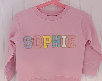personalized back to school shirt, Personalized Kids Sweatshirt, Custom sweatshirt, first day of school shirt, back to school t‑shirt