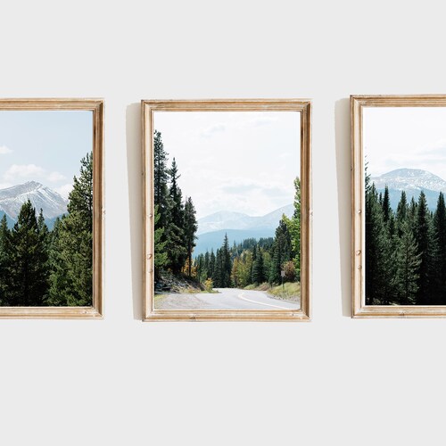 Colorado Print Colorado Wall Art Set of 3 Prints to Etsy