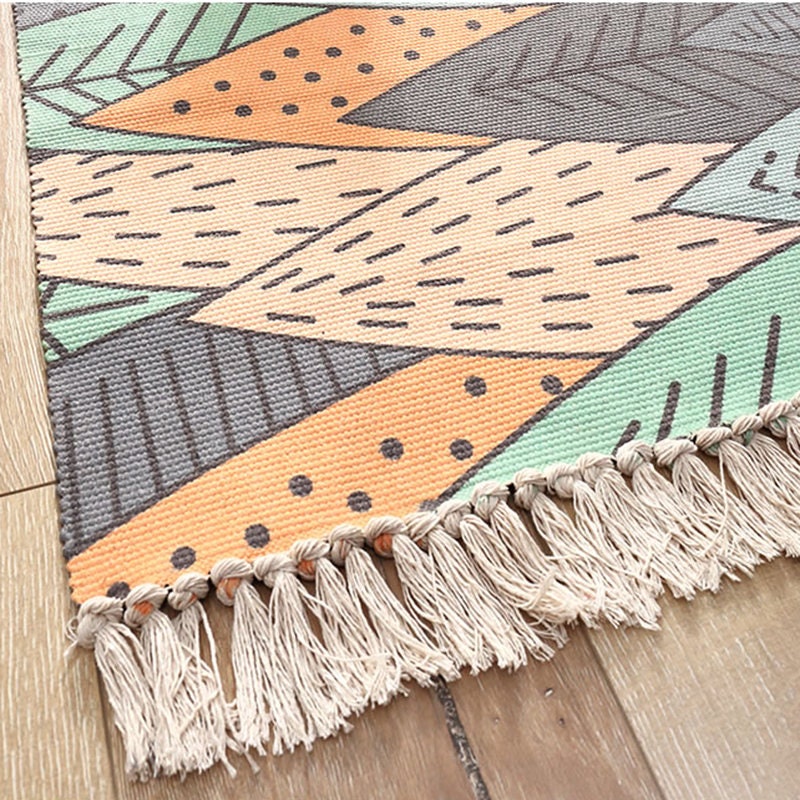 Weaved Tassel Rugs Boho Rugs for Housewarming Gift Bedside Etsy