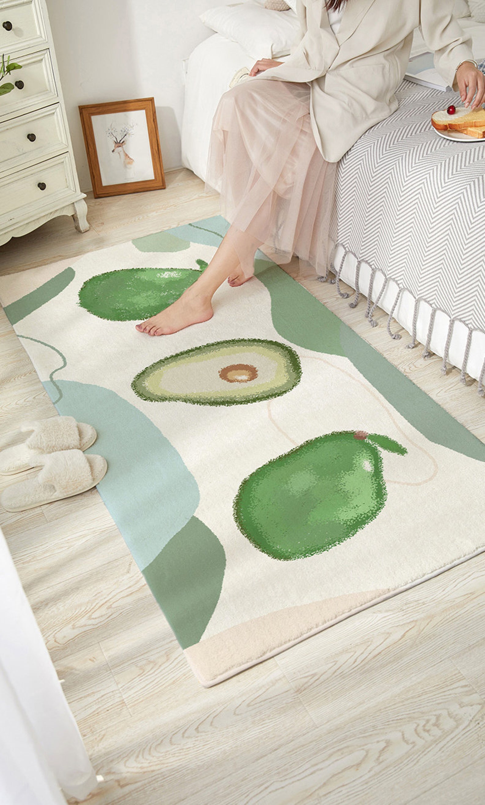 Alfombras para corredores de decoración del hogar alfombra | Etsy