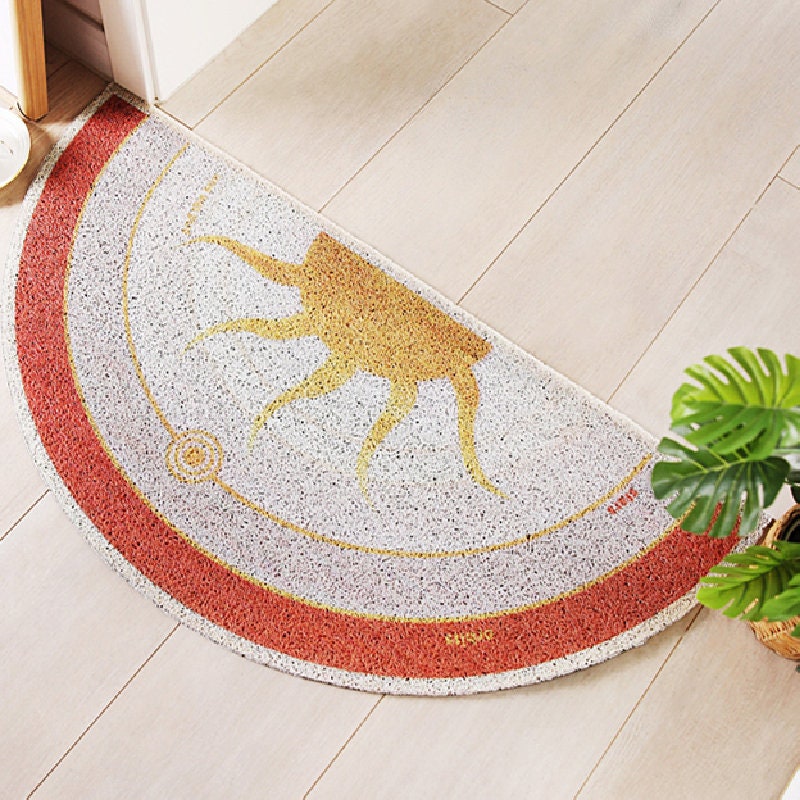 Creative Door Mat Washable Indoor Door Mat PVC Rugs Etsy