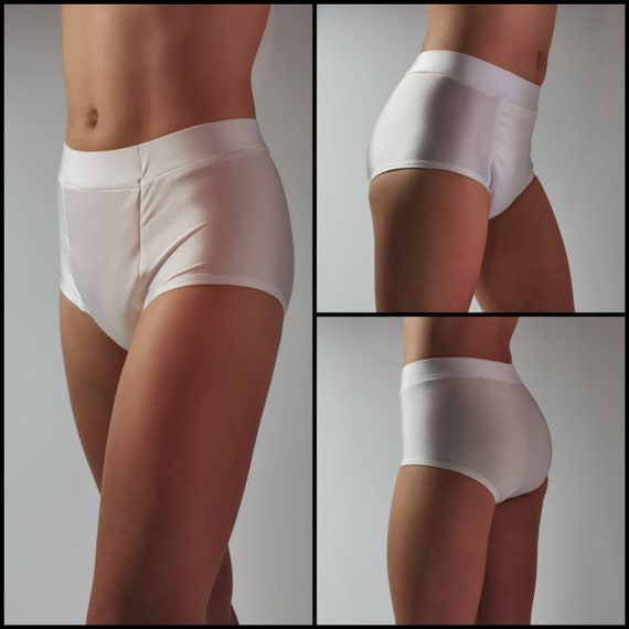 Tucking Underwear for Transgender Women High Waisted White Etsy
