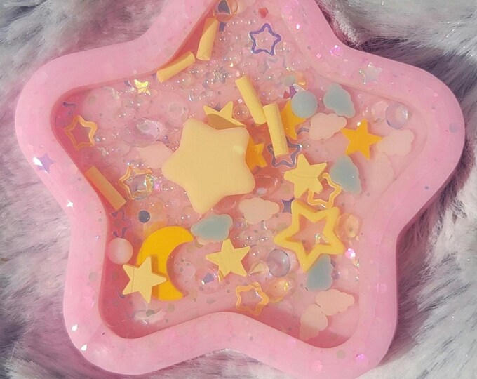 Taylor Star Handbag in Light Pink Sparkle