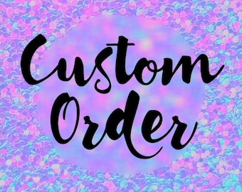 Custom Order Shaker Charm | Magnet | Phone Grip | Keychain | Ornament | Backpack Charm | Zipper Pull