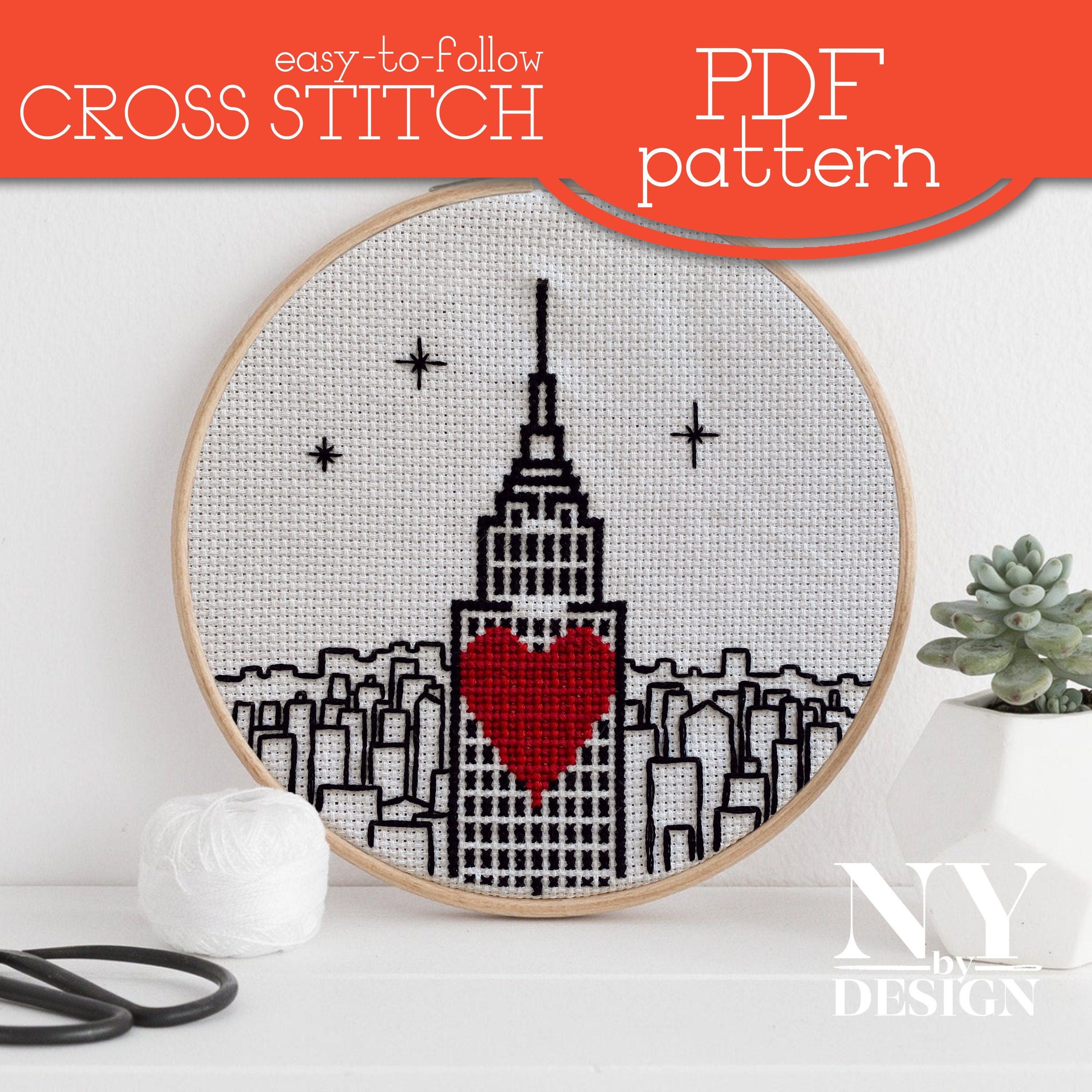 NYIXIA Stamped Cross Stitch Kits for Adults Beginner,Beautiful