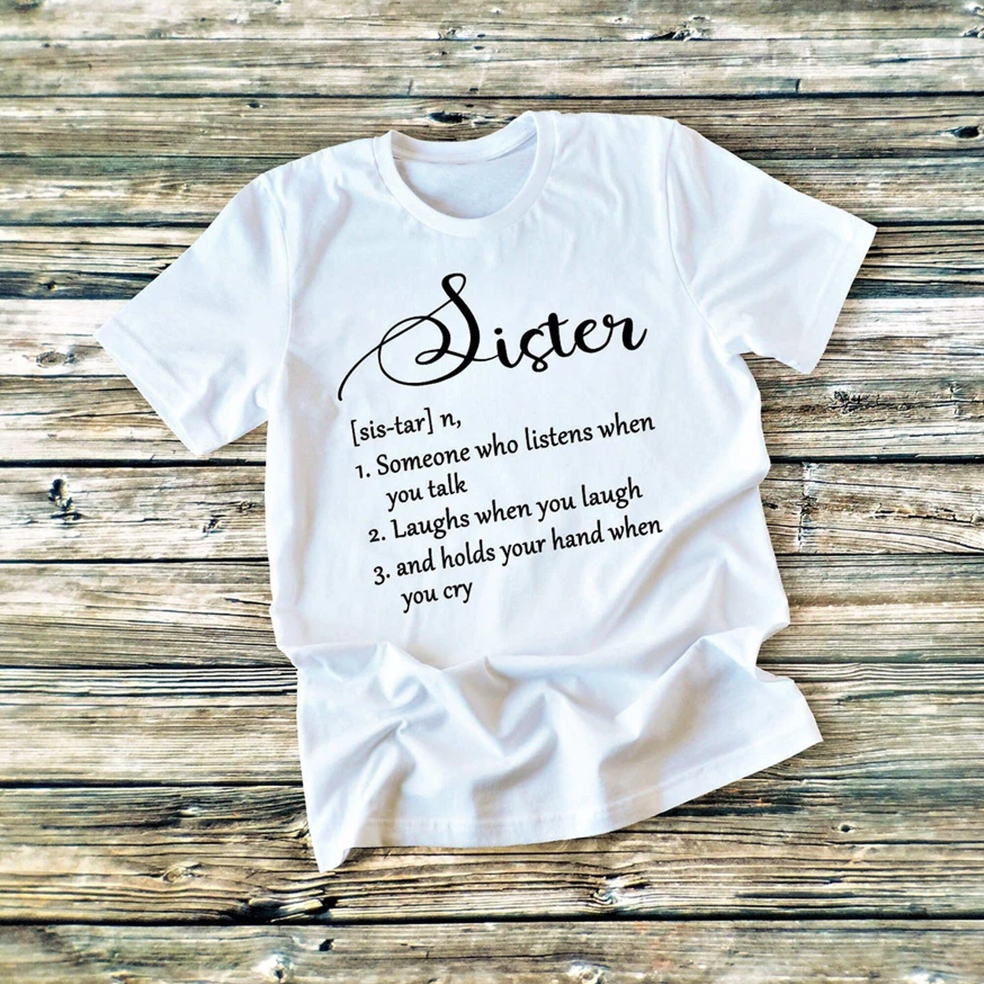 Sister Definition Shirt Sisters Shirt Sisters Gifts Shirts Etsy
