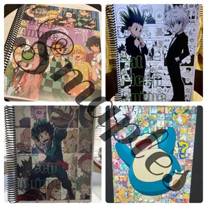 Thickened Anime Oil Painting Cover Notebook Creative A5 Coil Book  Horizontal Line Inside Page Notepad Journal School Supplies - AliExpress