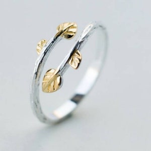 Bague en or jaune 14 carats avec tanzanite et diamant taille 5,75 n° 15082 - En vente sur France