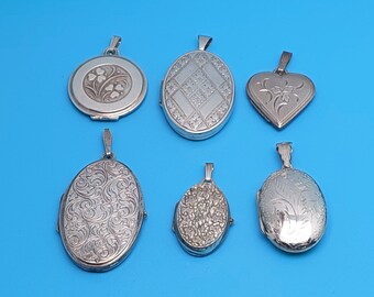 Antikes Medaillon 835er Silber Anhänger Geschenk Verlobungsgeschenk Rose Barock Rokoko Herz Anhänger mit Bild