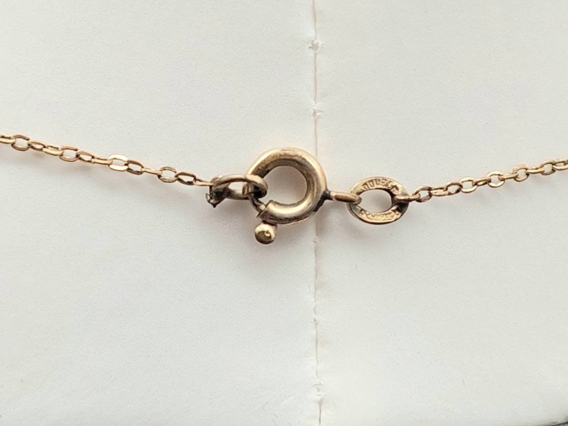 Antique Double Necklace Antique Costume Jewelry Goldplated Etsy