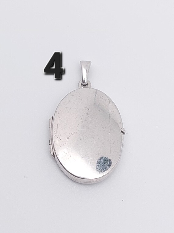 Antique medallion 835 silver pendant gift engagem… - image 5