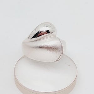 Vintage Lapponia silver ring Björn Weckström size 14 Scandinavian design