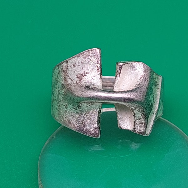Vintage Lapponia silver ring Björn Weckström size 16 Scandinavian design