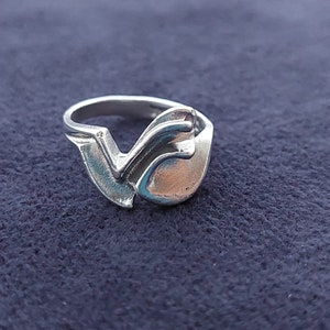 Vintage Lapponia silver ring Björn Weckström size 14 Scandinavian design