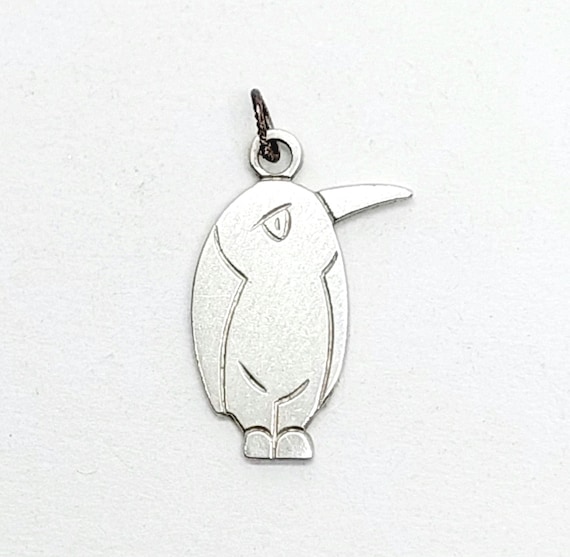 Schöner Silber Anhänger Charm Pinguin Kettenanhänger Anhänger