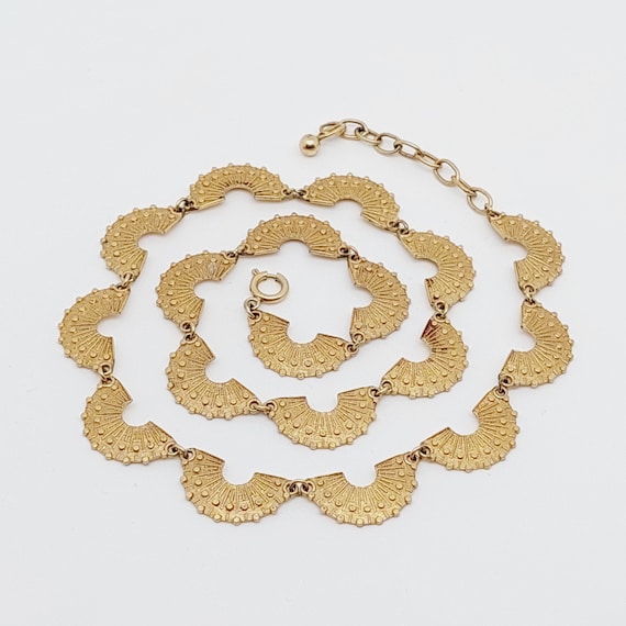 Antique double necklace antique Kordes & Lichtenf… - image 1