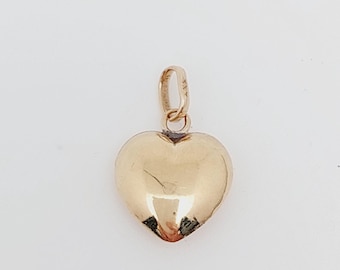 Nostalgic 8 k 333 gold pendant heart charm bracelet gold pendant