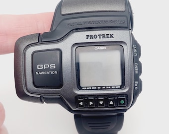 Casio Protrek PAT-1 1840 GPS Satellite Watch NOS Top - Etsy