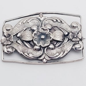 Broche ancienne Diamants Gerbe de fleurs