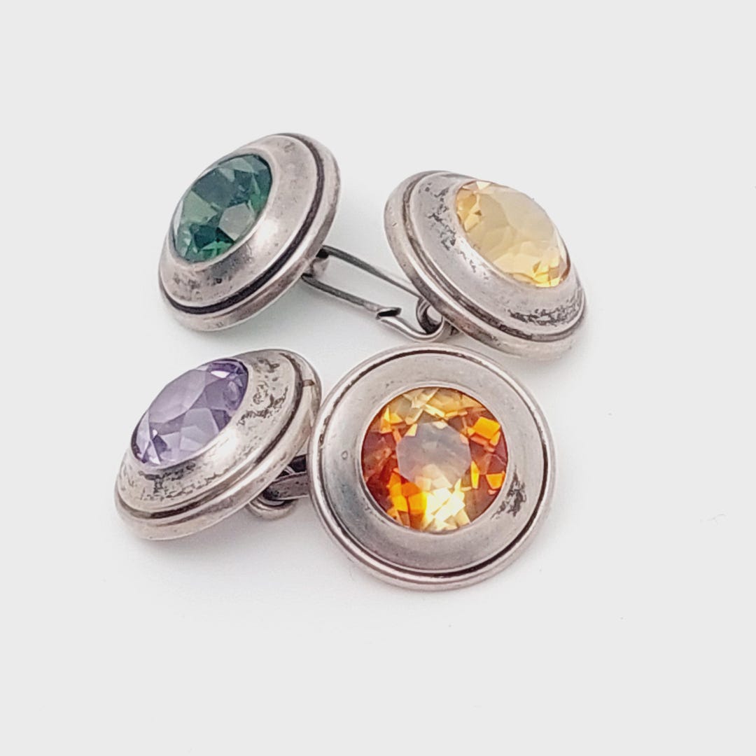 Antique Cufflinks RWP 835 Silver Art Deco Men's Jewelry Jewelry for Him ...