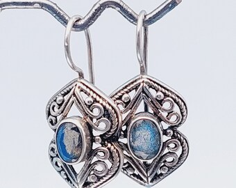 Nostalgici orecchini in argento 925 gioielli Orecchini in argento Art Nouveau