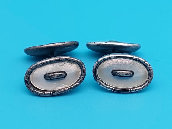 Paire De Boutons De Manchettes Art Déco Années 1930 - Laiton - Neuf Avec Défauts