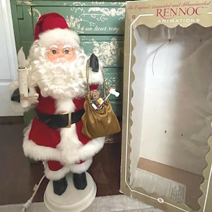 【1980's / USA】Rennoc Animations サンタクロース Rennoc Animations Christmas Santa Claus ~ 16” the Original