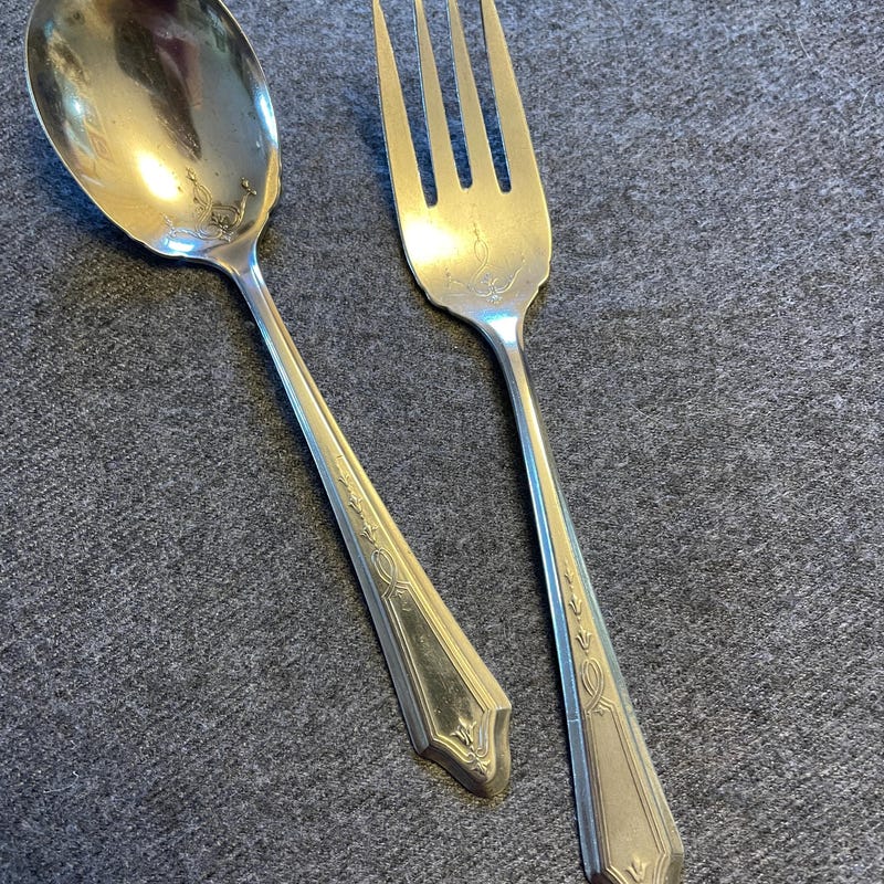 Community Plate Silverware Patterns Etsy