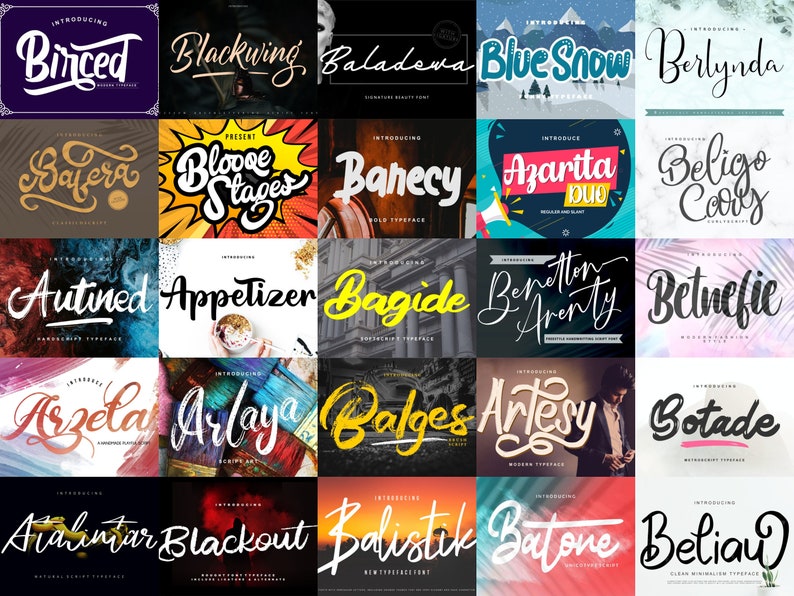 2000 FONTS, the Ultimate Typography Toolbox, Dazzling Design Delights ...