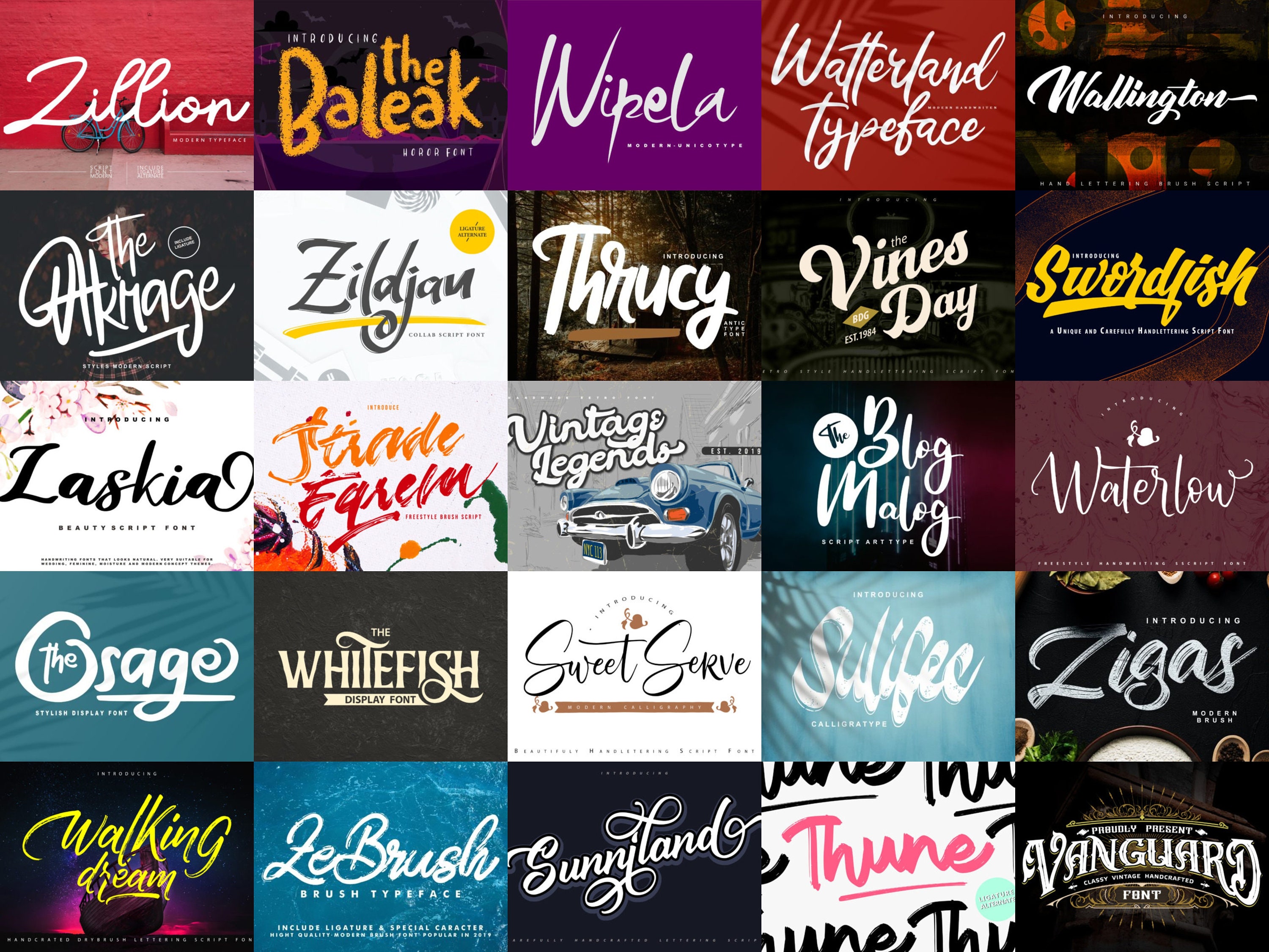 2000+ FONTS, the Ultimate Typography Toolbox, Dazzling Design Delights ...