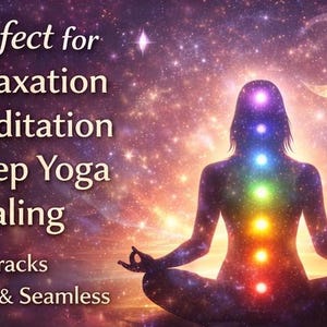 180 pistas de música de meditación sin regalías / Música relajante y curativa de larga duración para dormir, yoga, mindfulness y videos imagen 5