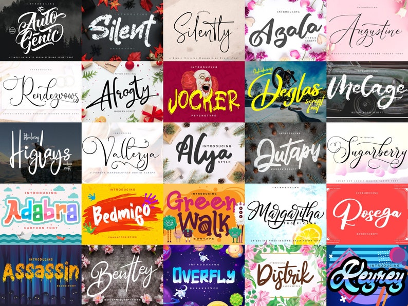2000 FONTS, the Ultimate Typography Toolbox, Dazzling Design Delights ...