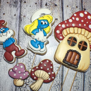 DIY: SMURF (TUTORIAL) BISCUIT- COLD PORCELAIN - #luprestes 