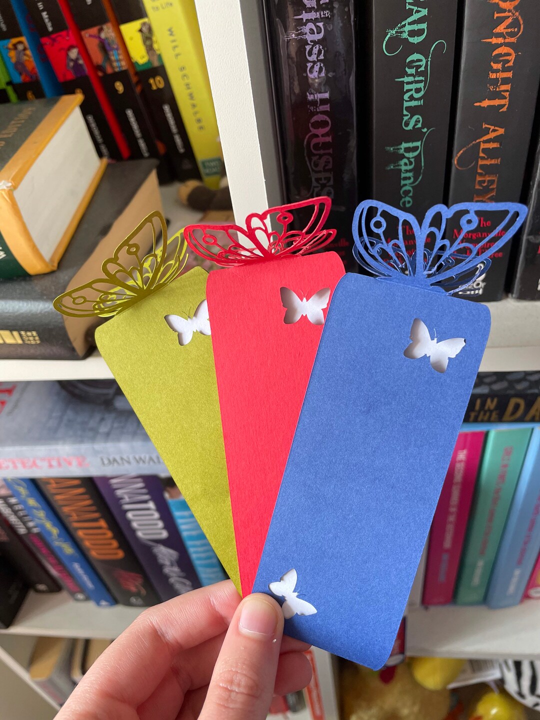 Butterfly Bookmarks / Cute Bookmarks / Books / Butterflies / Etsy