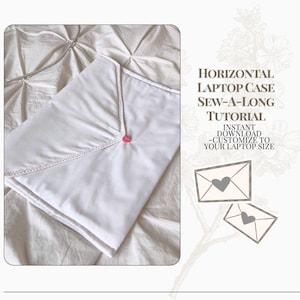 DIY Laptop Sleeve Sewing Pattern: Custom Padded Case (PDF Download)