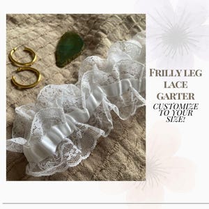 Leg Garter Belt Sewing Tutorial: Custom Size PDF Pattern