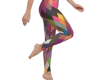 Vacay Vixen Spectrum Yoga Leggings