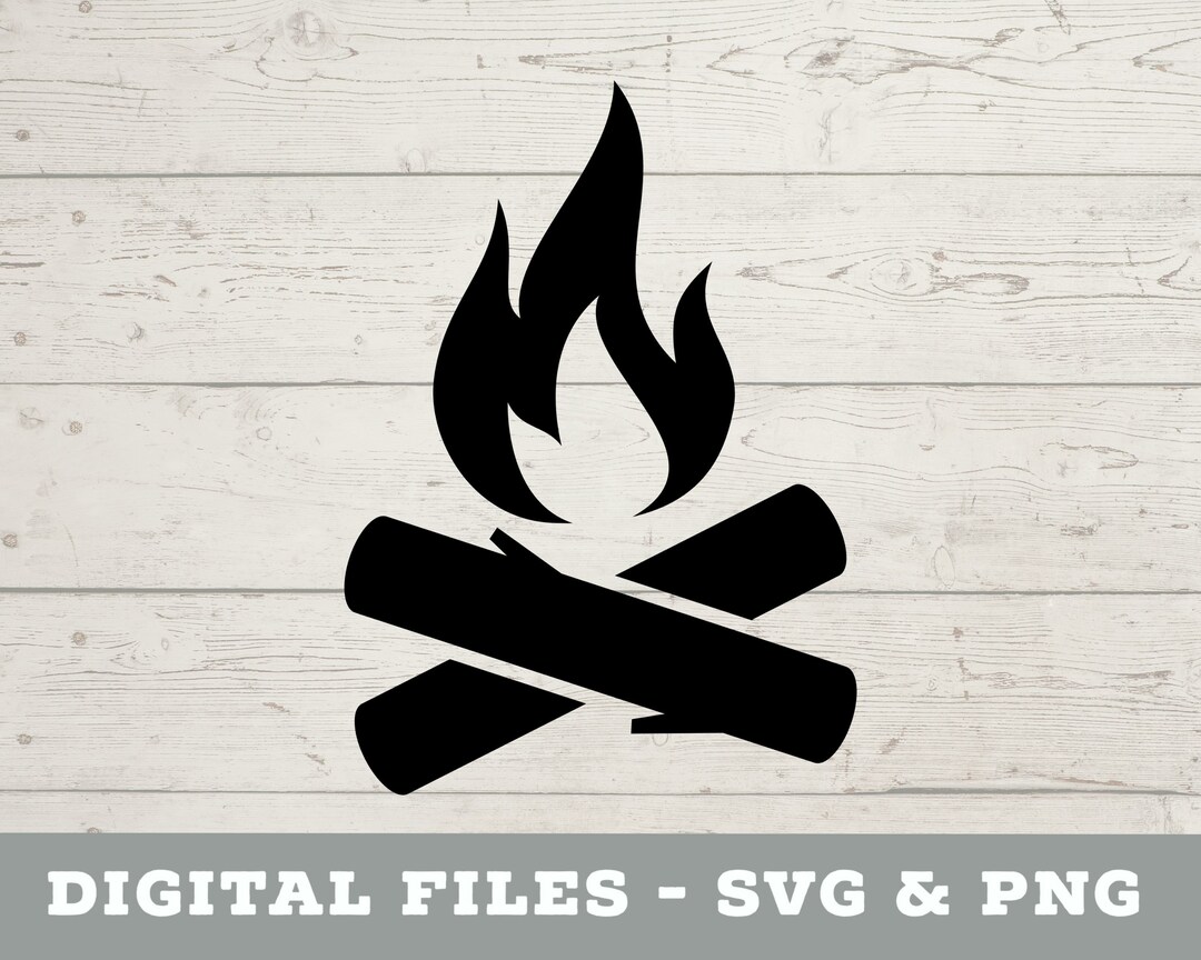 Campfire SVG Clipart Campfire Clipart Campfire SVG Campfire - Etsy