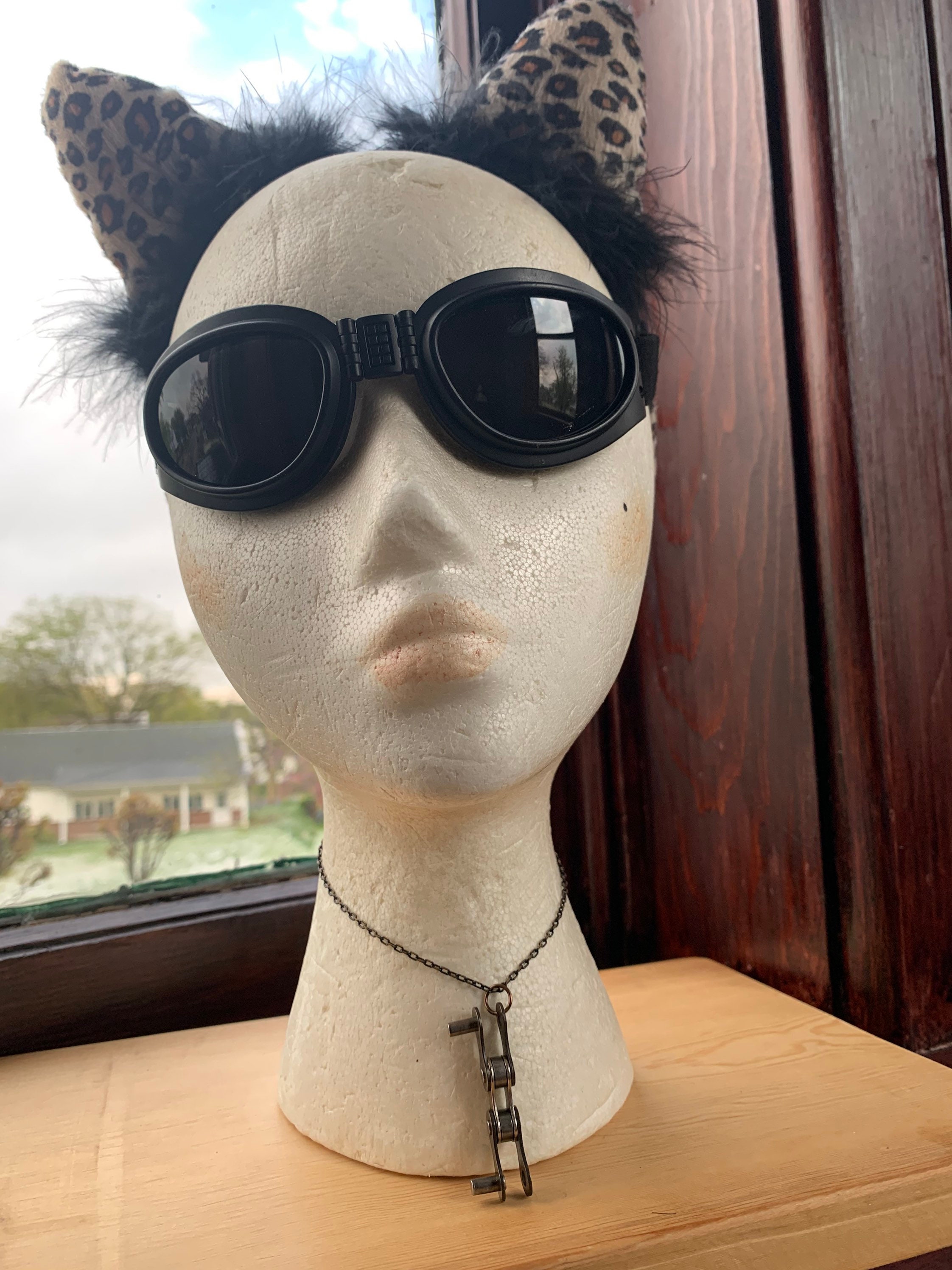 Bicycle chain pendant necklace Etsy