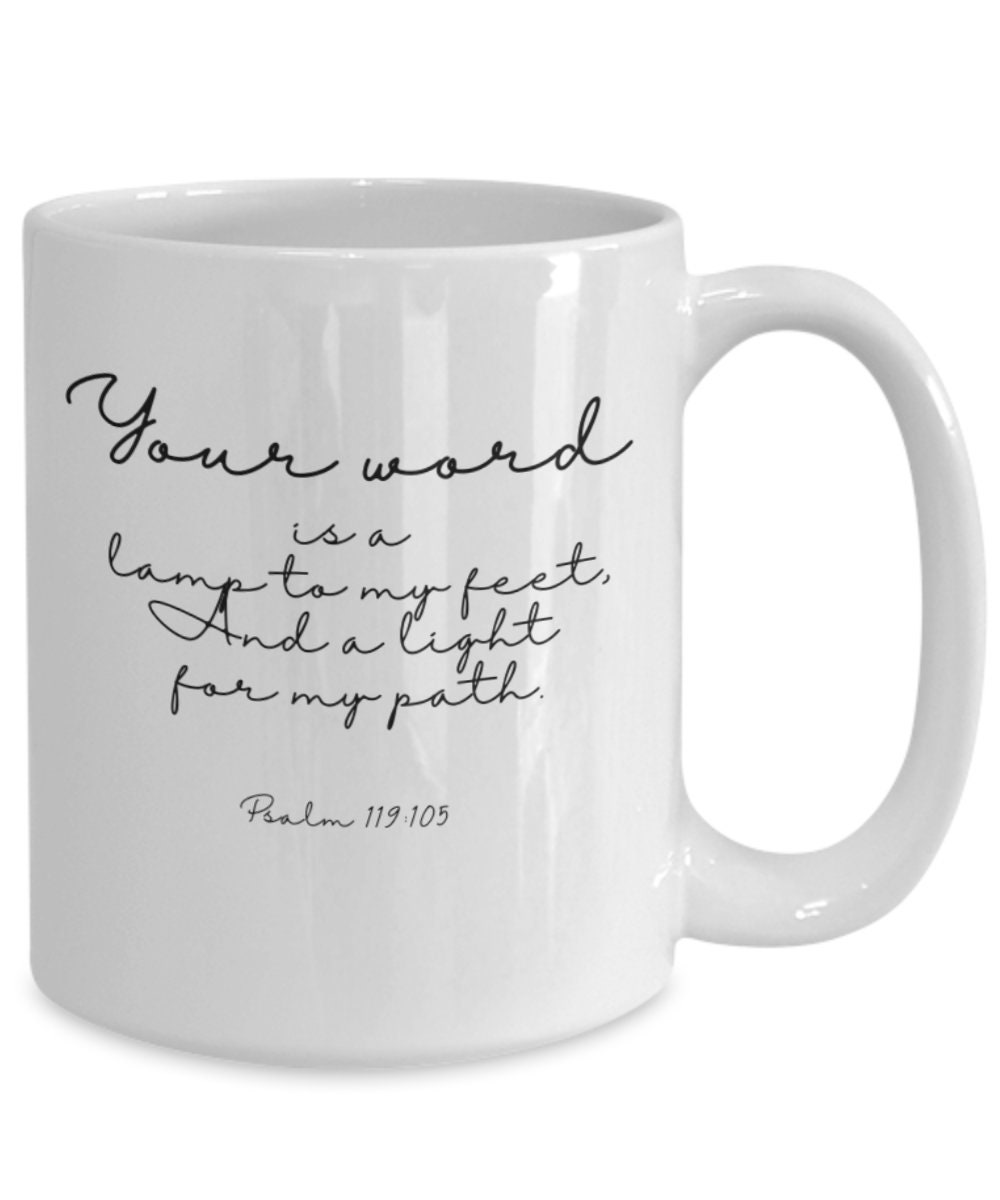Scripture coffee mug/ Bible verse coffee cup/ scripture mug/ Etsy
