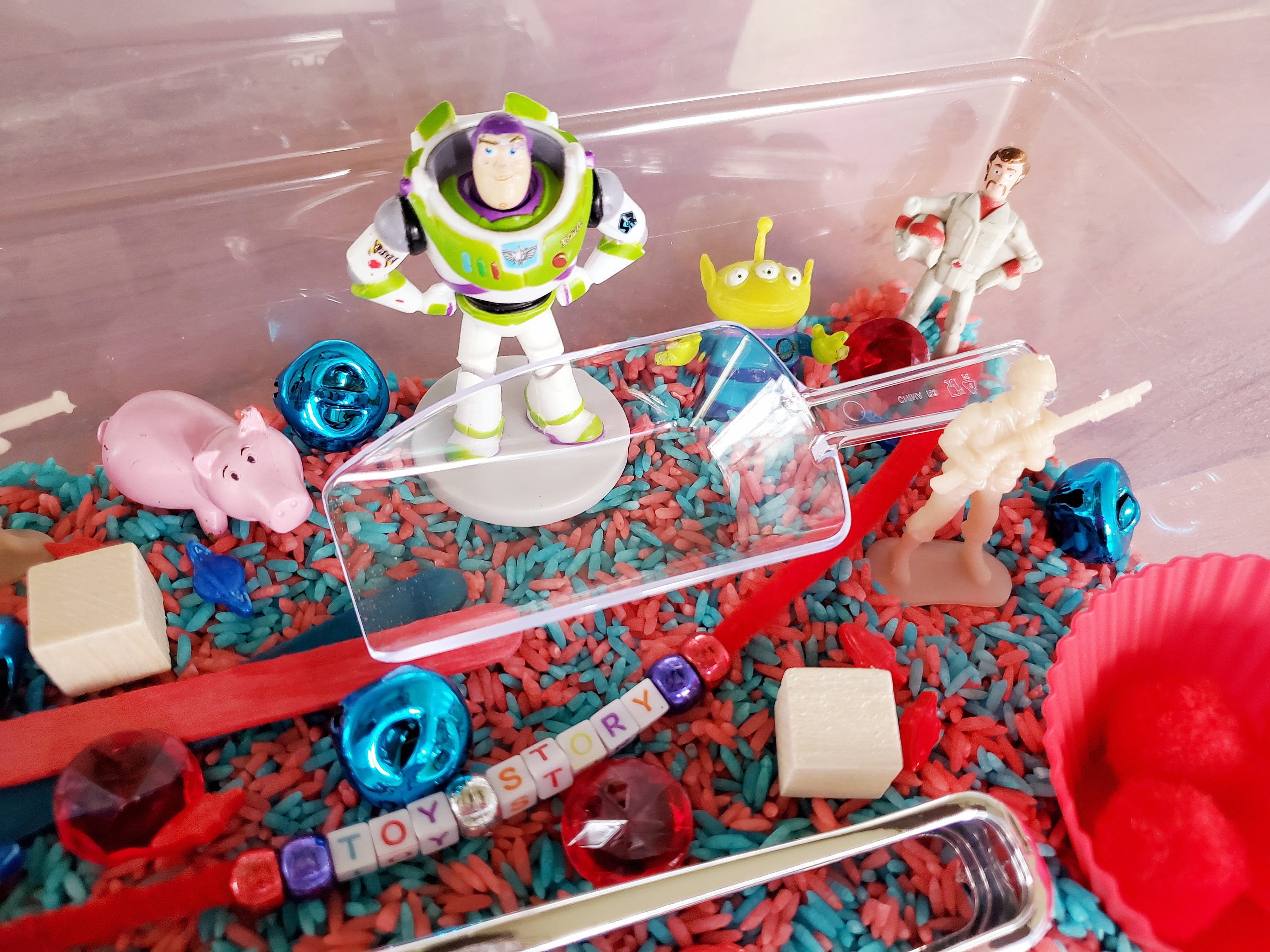 Toy Story Sensory Box Messy Play Tray Fine Motor Kit Gifts Etsy