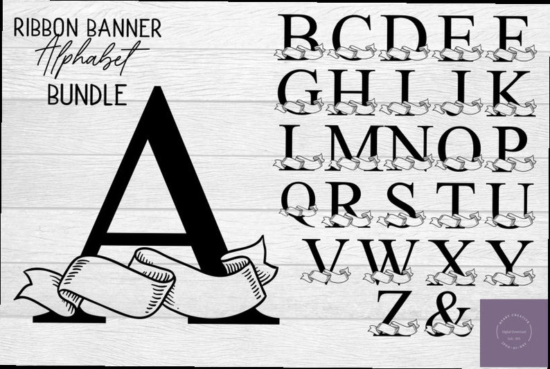 Download Decor Family Room Alphabet Svg Bundle Svg Z Ribbon Banner Alphabet Bundle A Banner Svgs Custom Banner Svg Name Decals Logo Diy Clip Art Art Collectibles Safarni Org