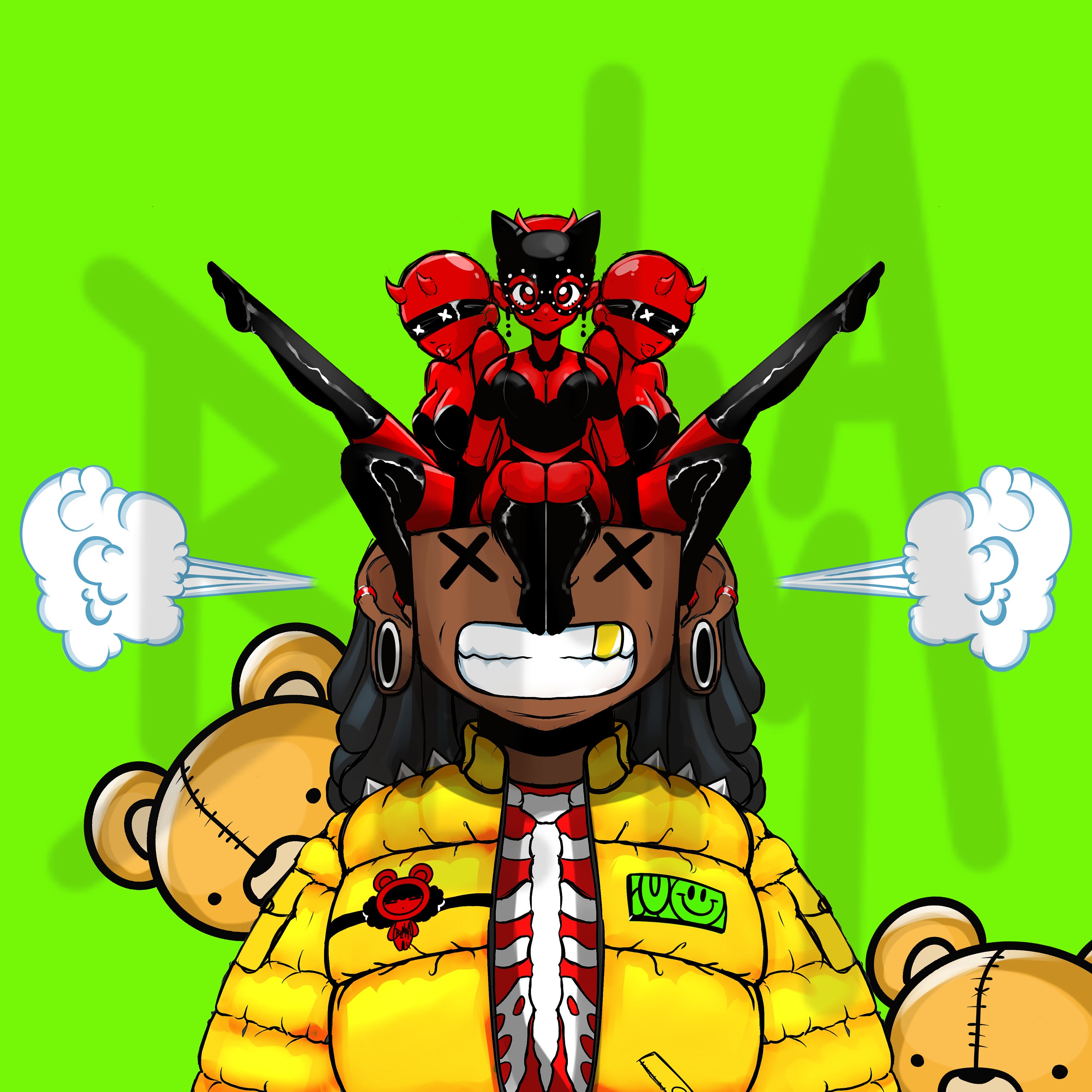 Dope black wall art digital download wall art printable wall Etsy