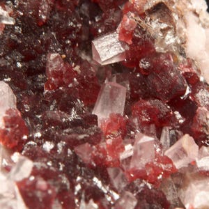 X ROSELITE, CALCITE Aghbar Mine Bou Azzer, Morocco